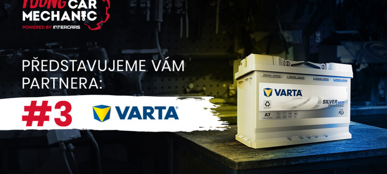 Partner soutěže Young car mechanic: Varta